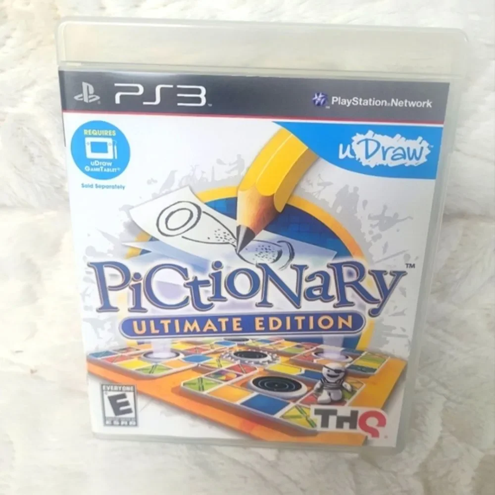 Sony PS3 PlayStaion 3 Pictionary Ultimate Edition Rated E for Everyone