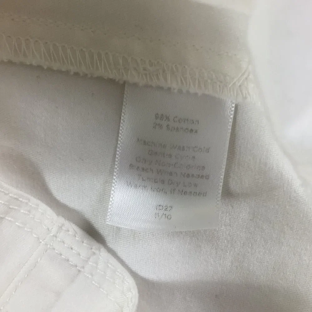 Talbots white ivory