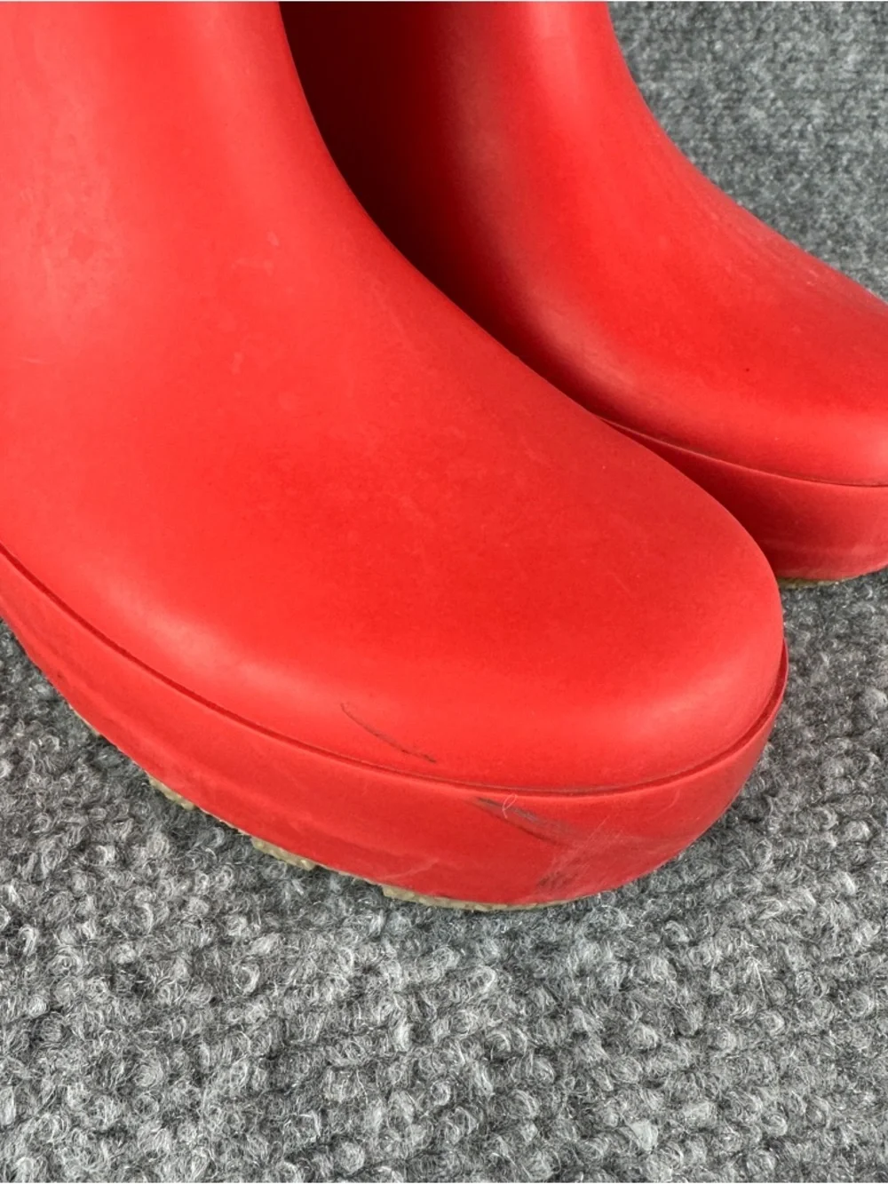 Pendleton Pilot Rock Mid Rain Boots Kids US 13/1 Red Rubber Waterproof