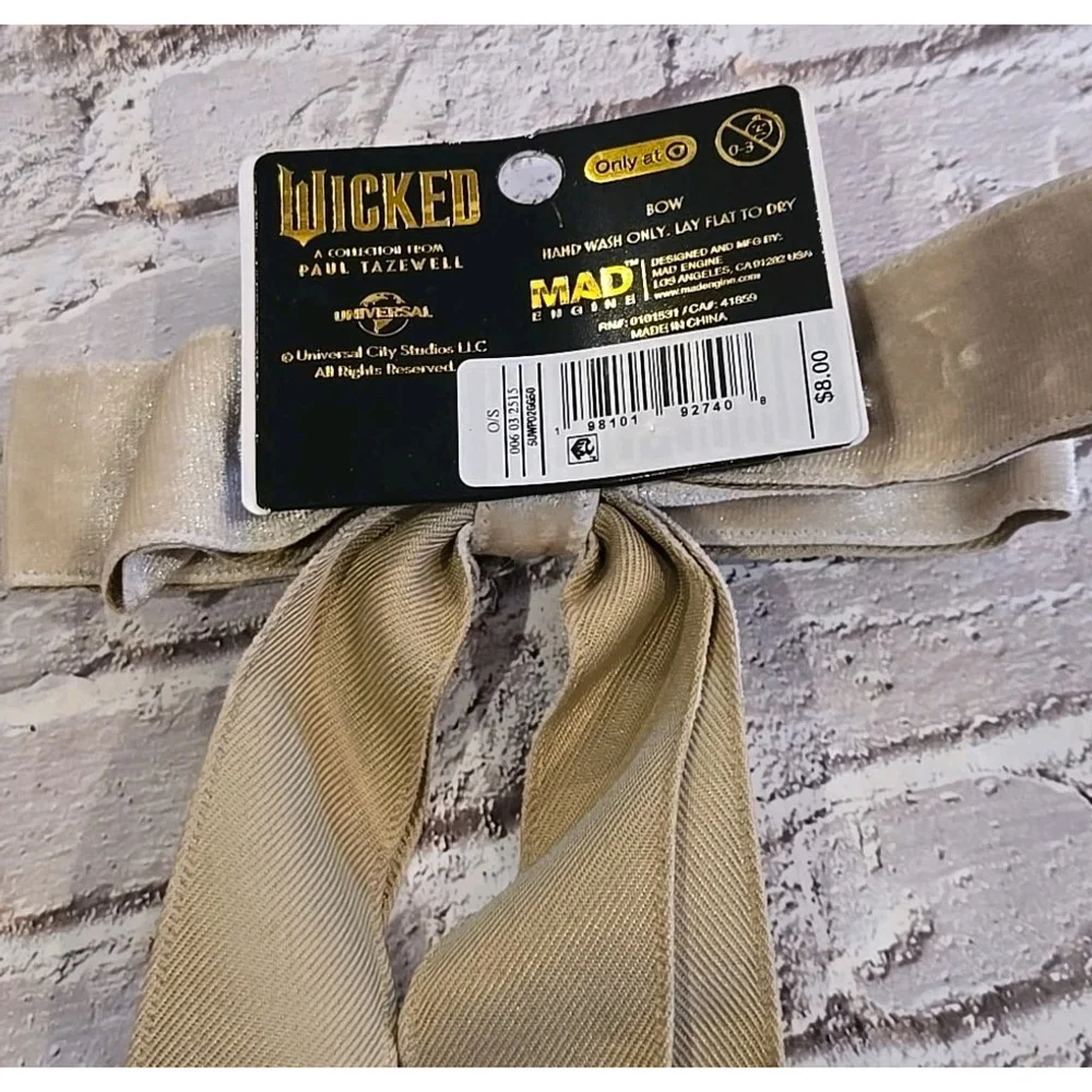 Wicked Bow For Hair, A Collection From Paul Tazewell, New, Neutral Color (110)