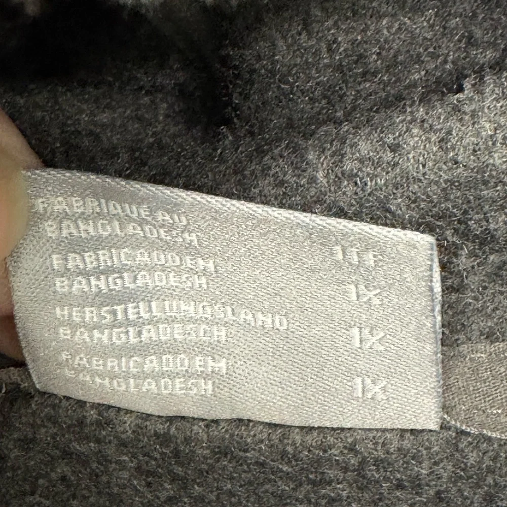 Columbia Gray Fleece‎ Full Zip Jacket with Hood and Zipper Pockets Size 1X