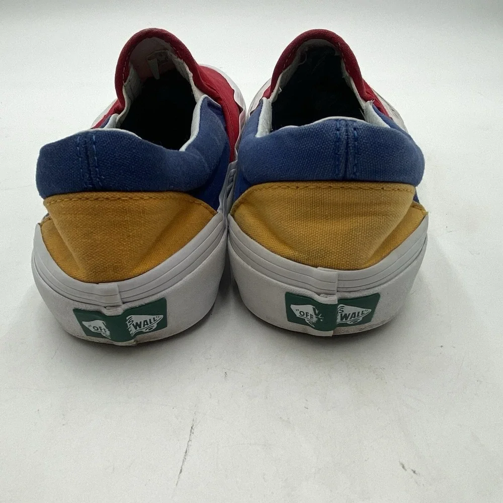 VANS Yacht Club Classic‎ Slip On Shoes Old Skool Color block Mens 6.5 Women 8