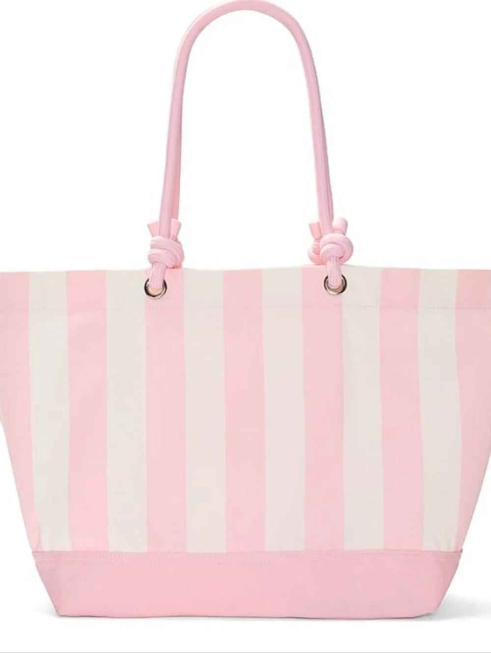 Victoria's Secret Heritage Stripe Rope Handle Tote Bag NEW SEALED MSRP $49.95