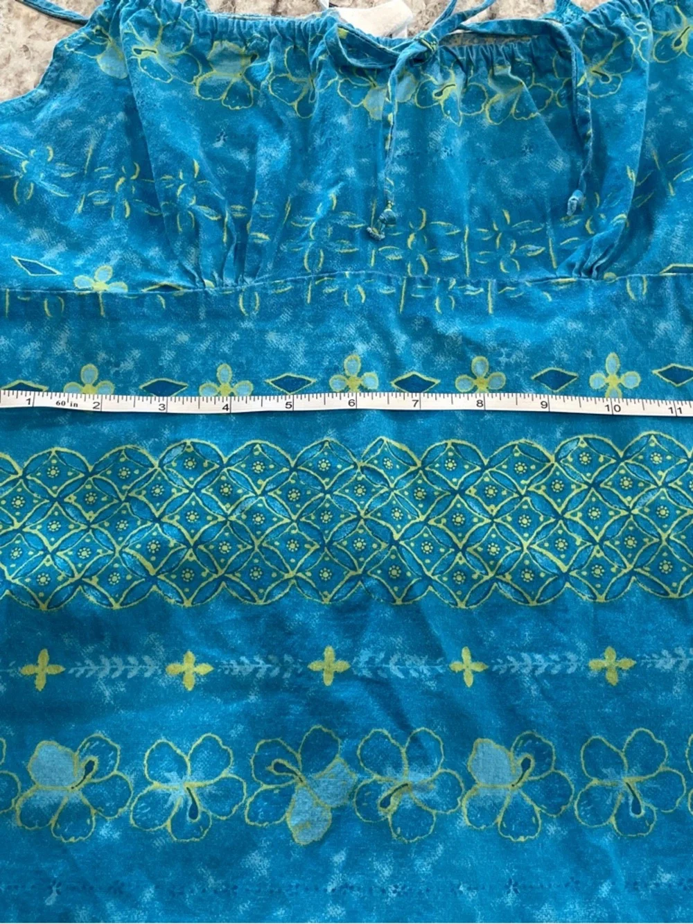 Mirrors fabric floral print