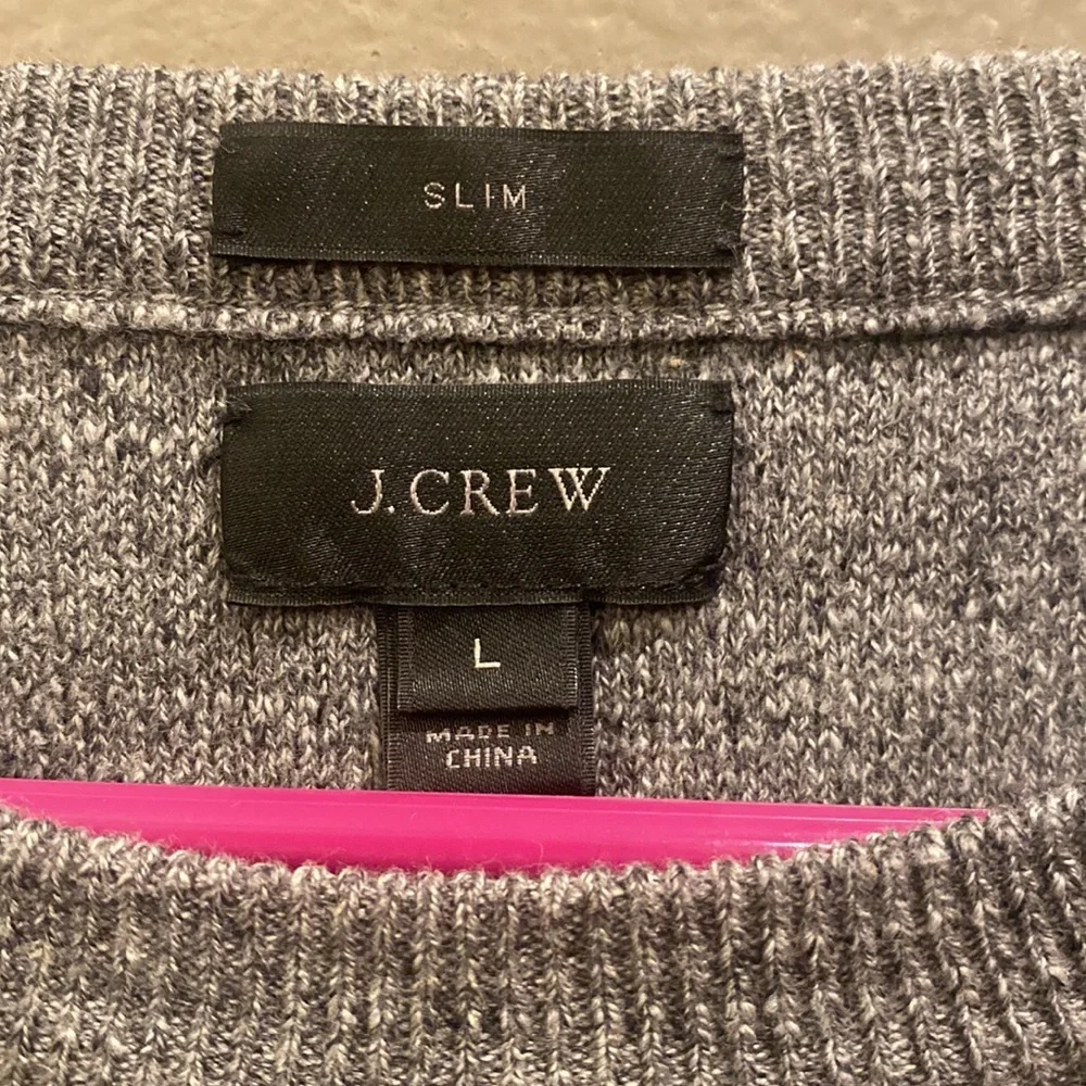 J. Crew gray marled