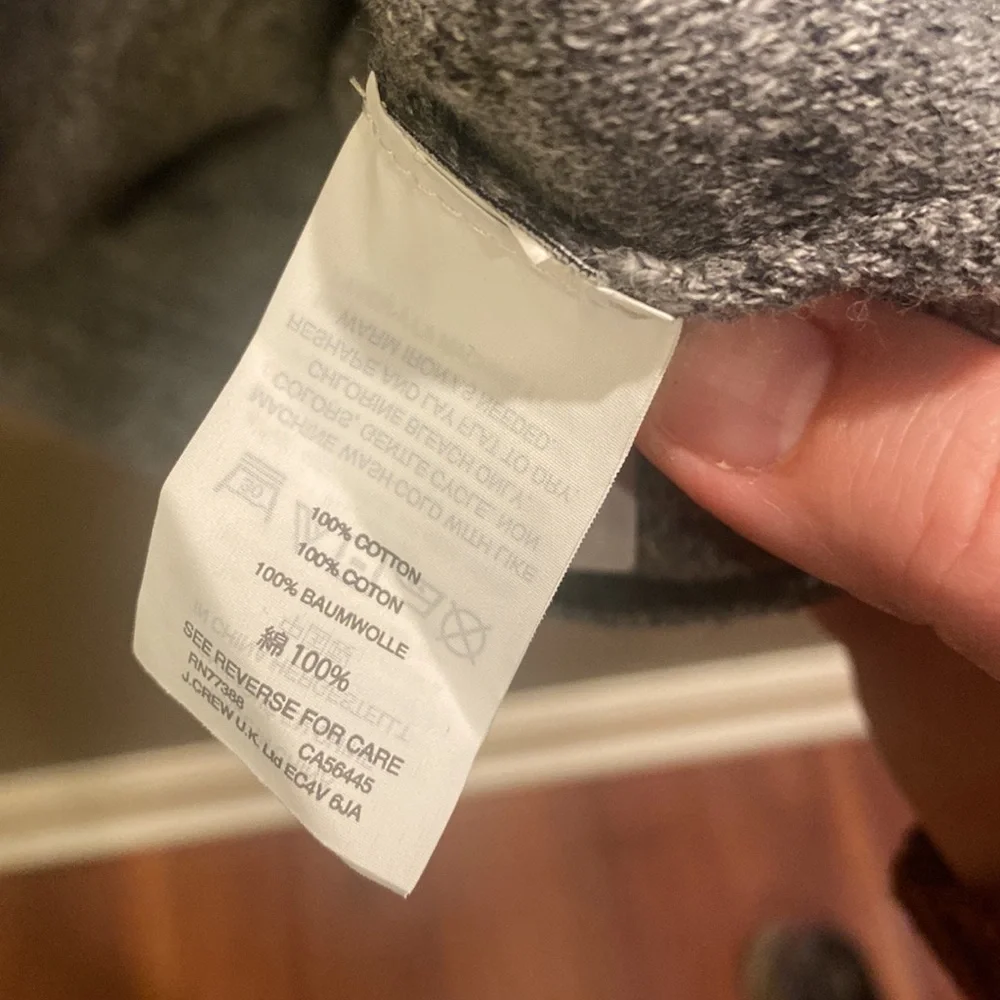 J. Crew gray marled
