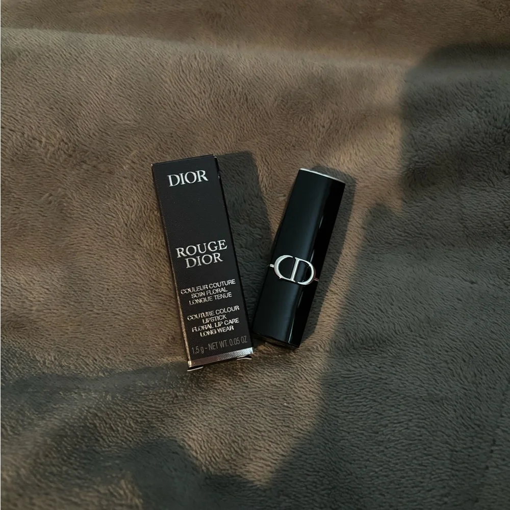 Dior Rouge Satin Lipstick in Black