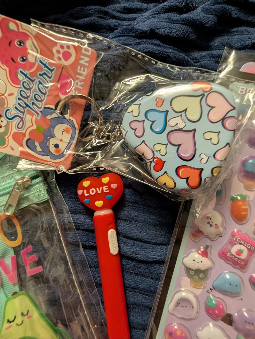 avocado zipper unicorn kids