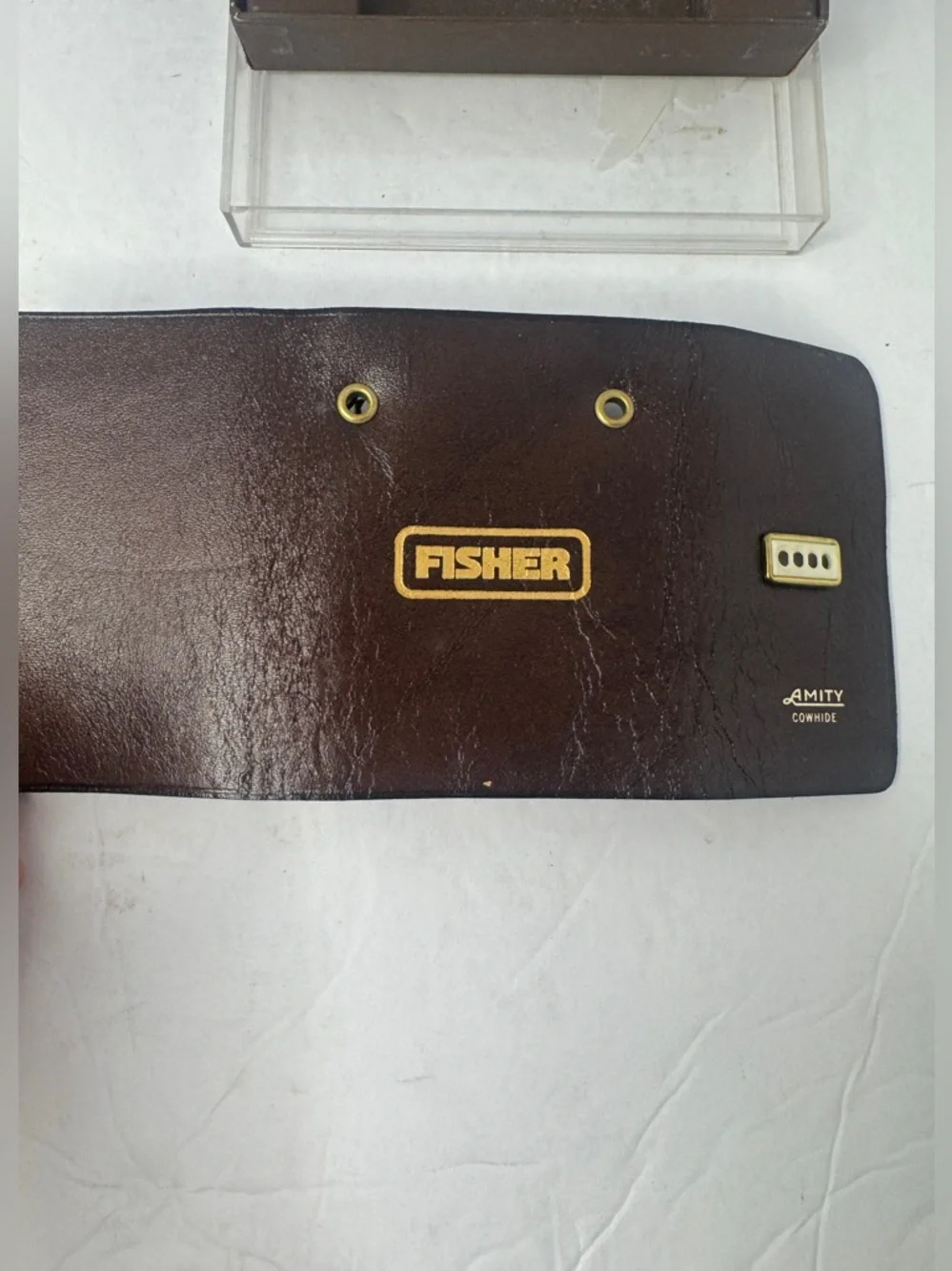 Amity brown vintage organized