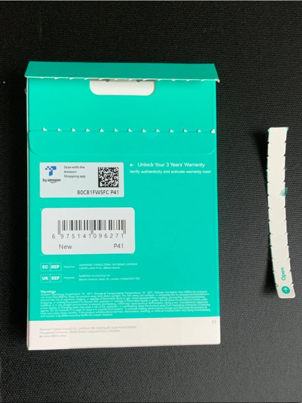 Amazon lightweight teal sleek