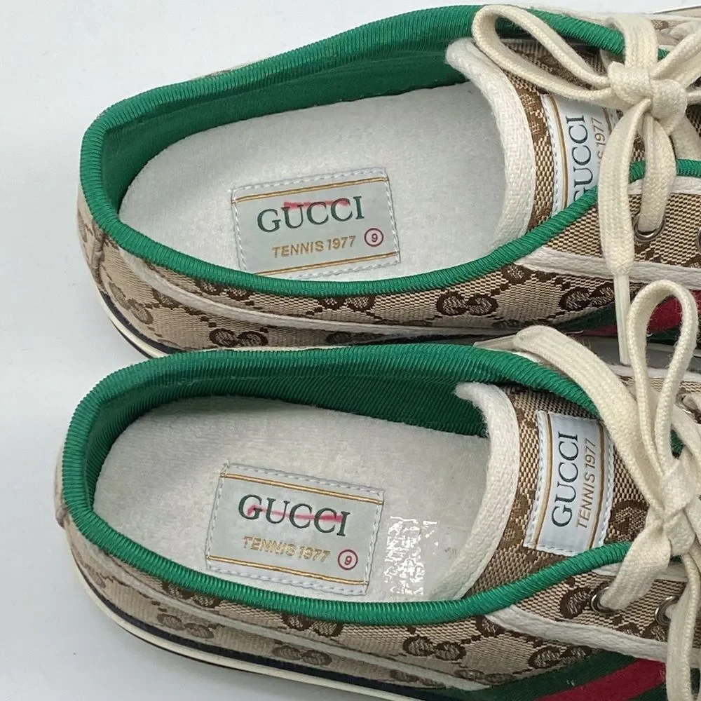 Gucci GG Tennis 1977 Sneakers size 9/us size 10
