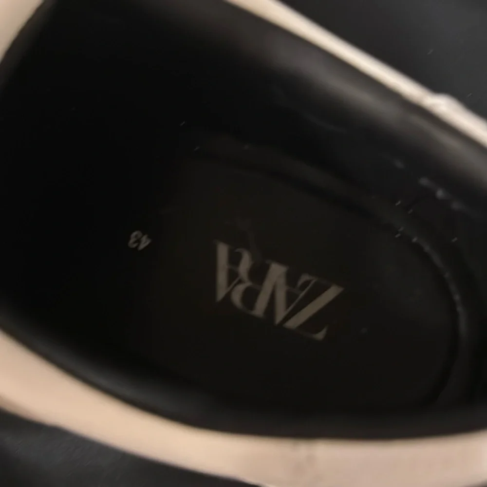 Zara Men's White Sneakers