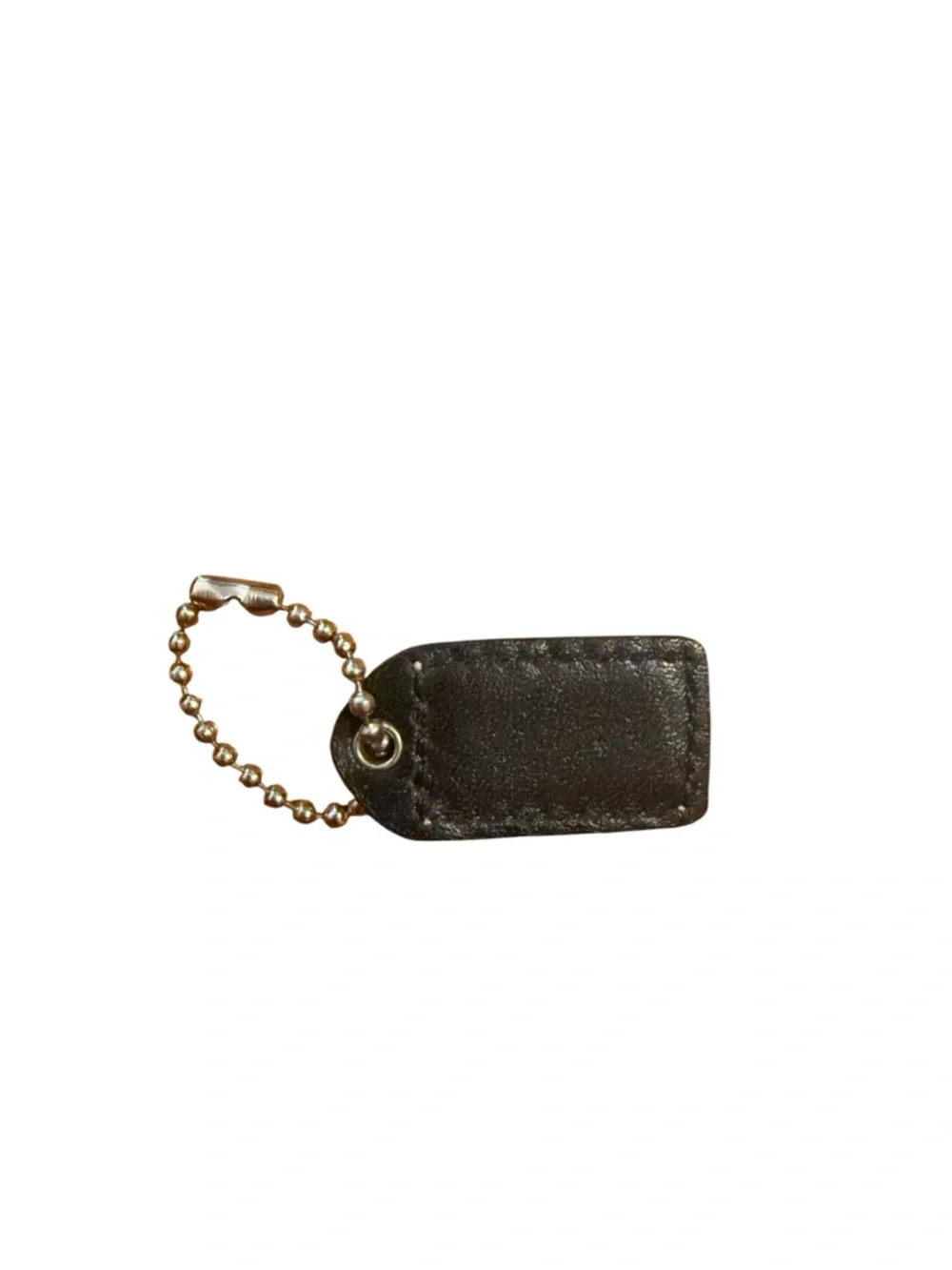 Coach black leather