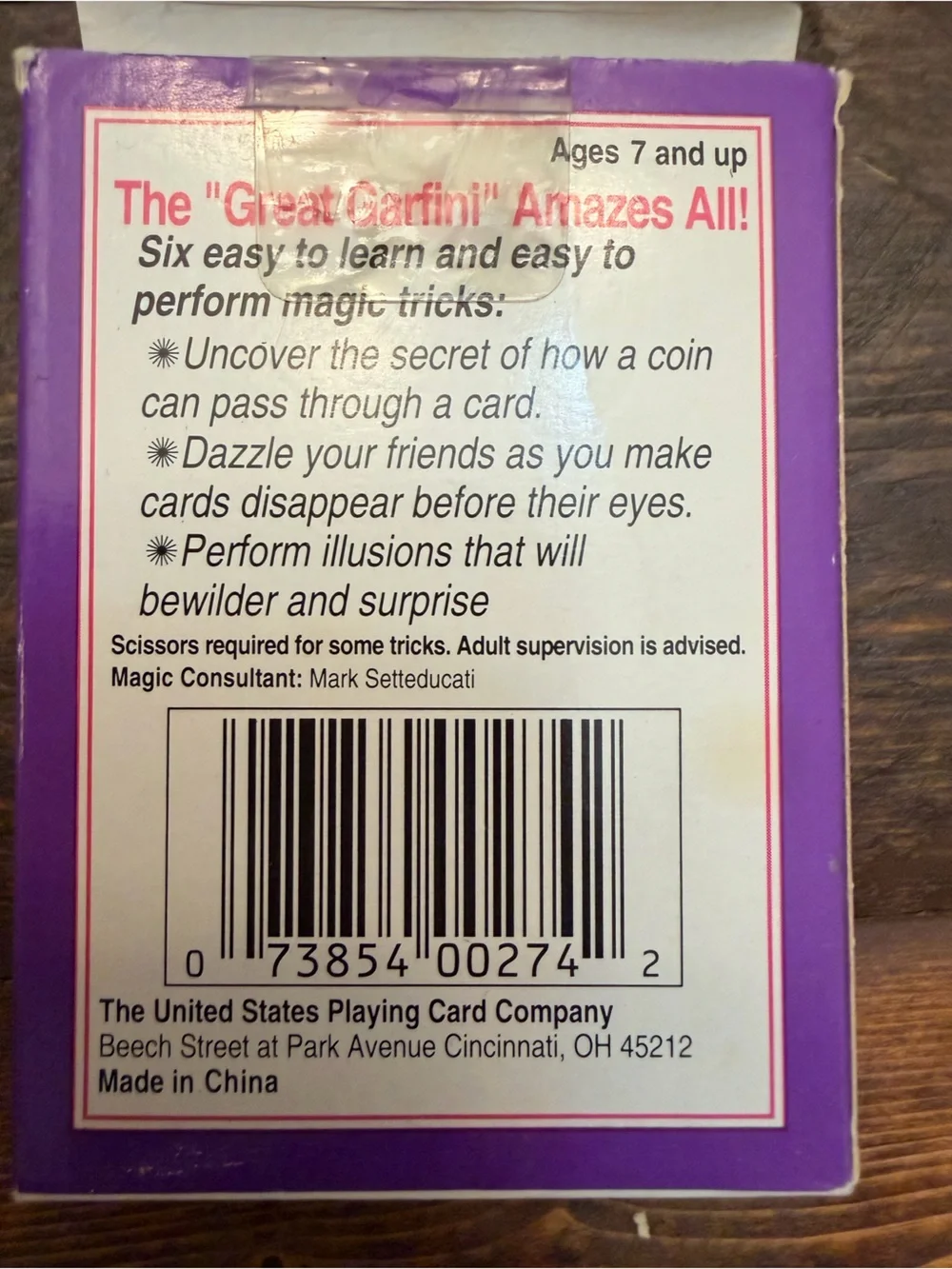 Garfield vintage magic