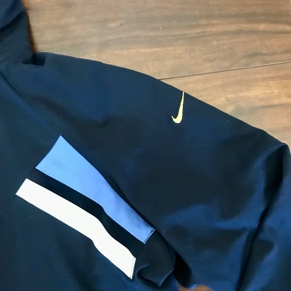 Nike Kids‎ Navy Blue Full Zip Lightweight Track Jacket Youth Size L Unisex