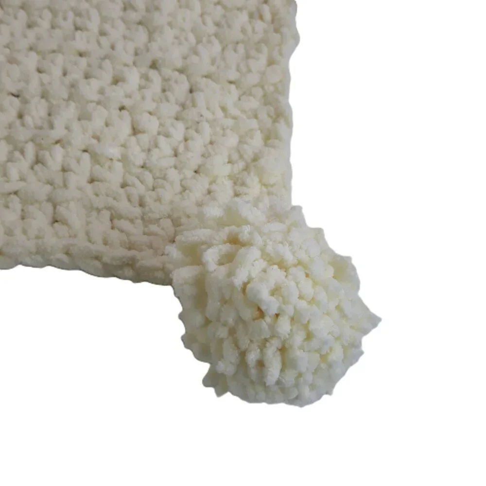 Large Soft Chenille Crochet Bunny Rabbit Snuggler 29