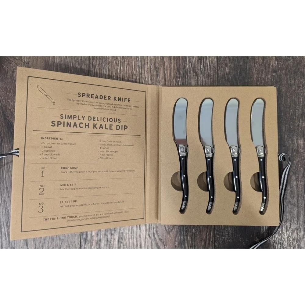NWOT Tablesugar Brand Charcuterie Spreaders Gift Box