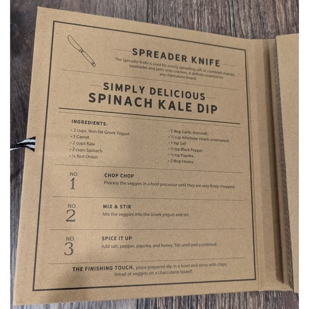 NWOT Tablesugar Brand Charcuterie Spreaders Gift Box