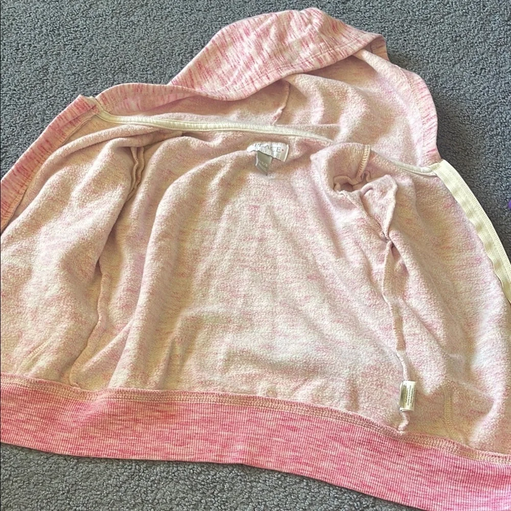 The Children's Place Pink Zip-Up “Dance” Hoodie Jacket