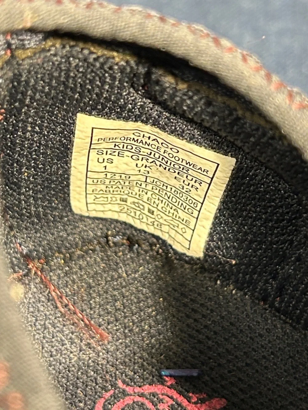 Chaco storage wear