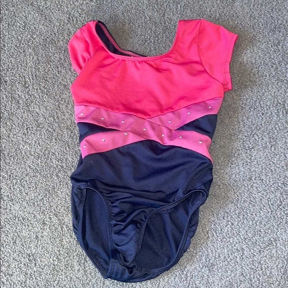 Freestyle Kids Dance Suit - Pink and Black