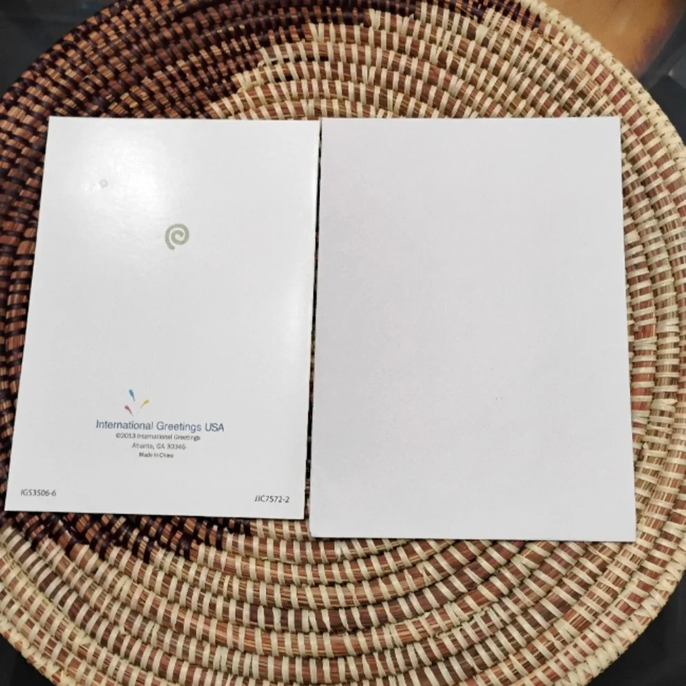 2 Birthday Greeting Cards NEW
