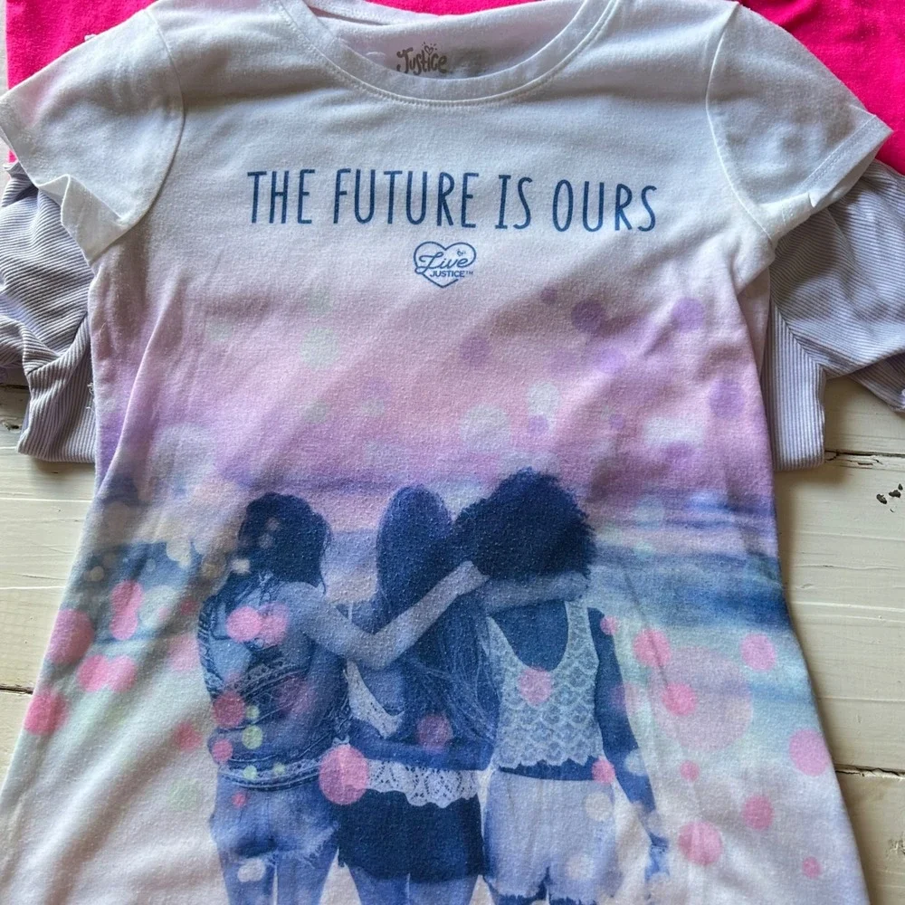 Justice shirts bundle