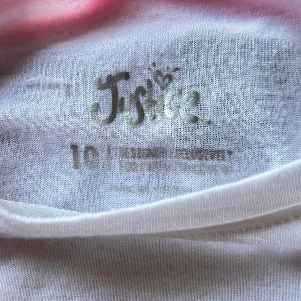Justice additional pink