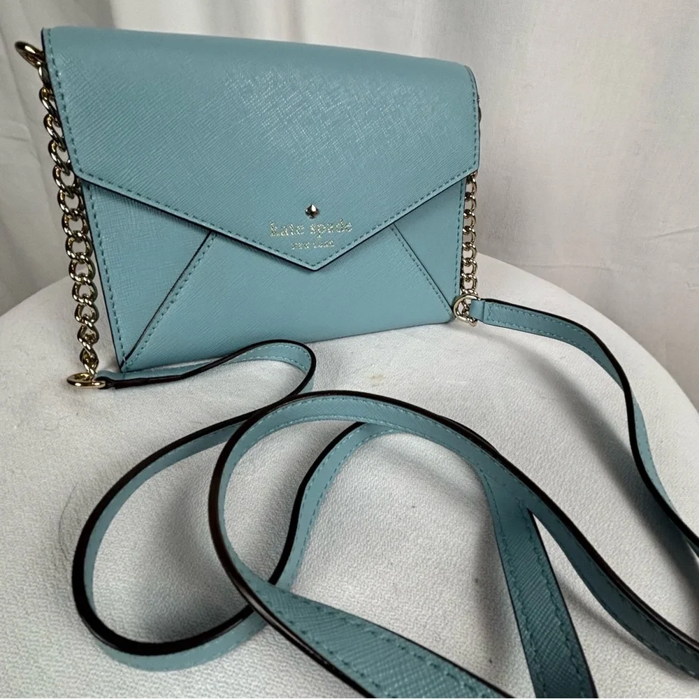 Kate Spade New York Cedar Street Monday Envelope Crossbody — Light Blue‎