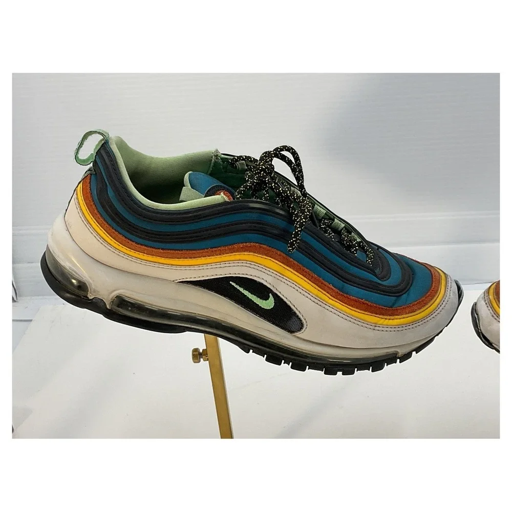Nike Air Max 97 Men's Multi-Color Corduroy Sneakers Size 11