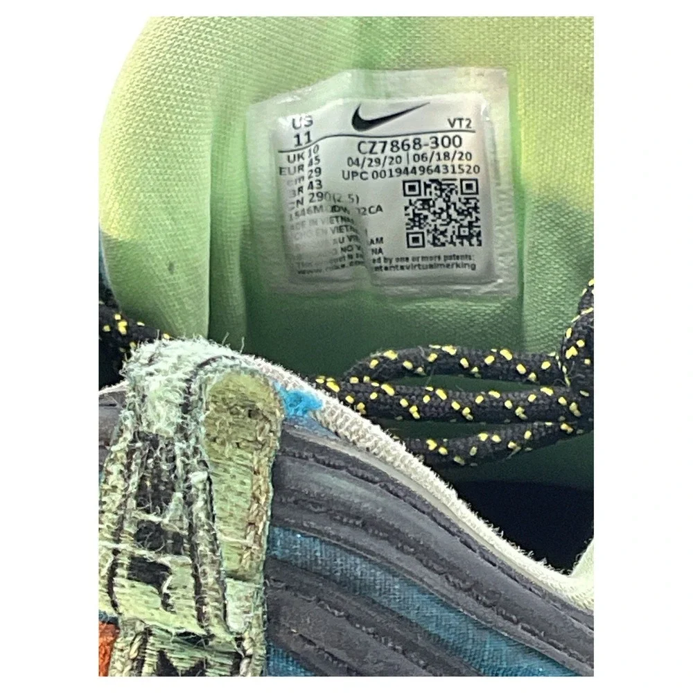Nike Air Max 97 Men's Multi-Color Corduroy Sneakers Size 11