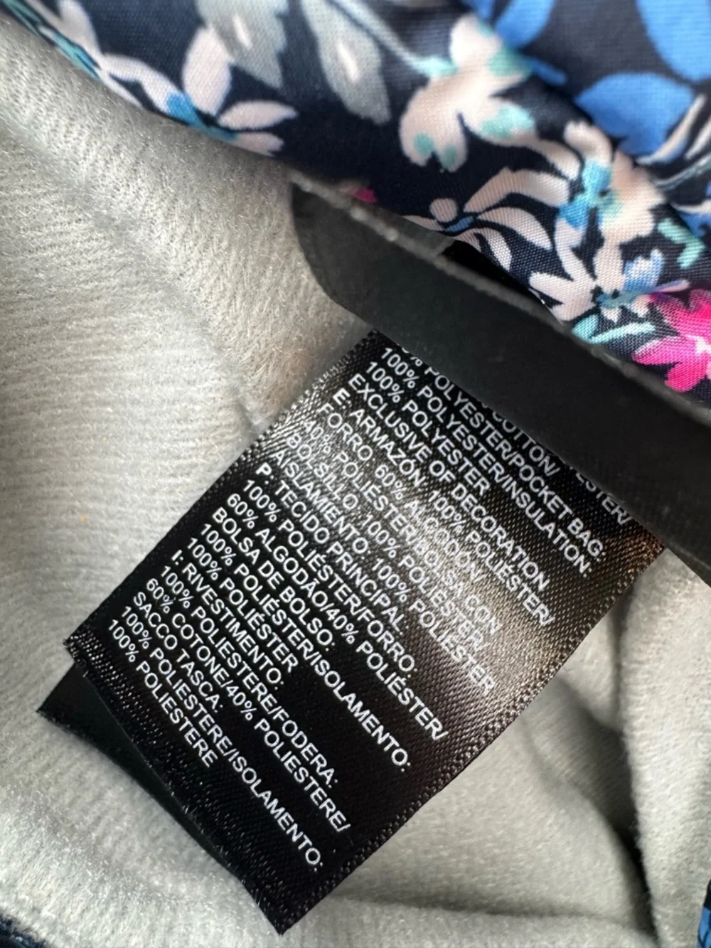 The North Face lightweight floral