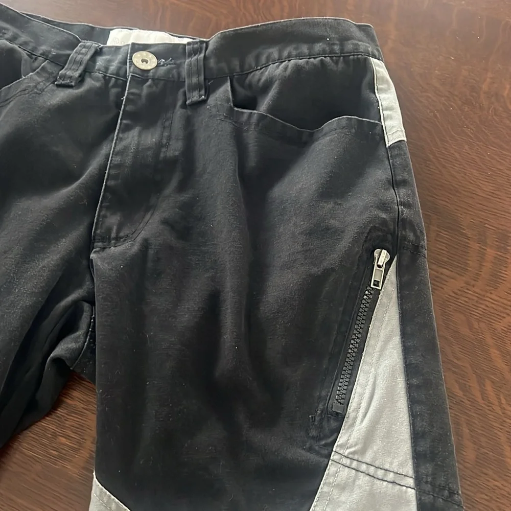 Ninth Hall Gasline moto pants size 32W. Men’s Skater Biker Streetwear