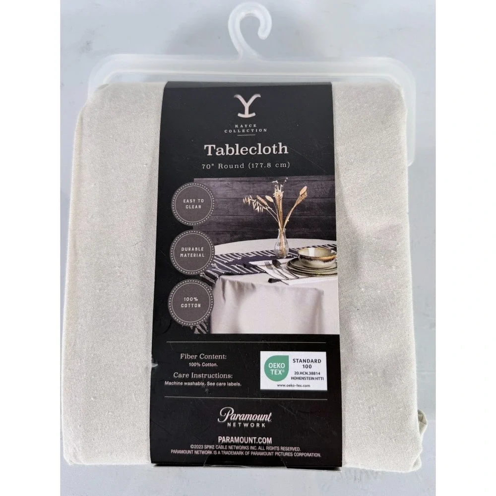 Yellowstone round tablecloth