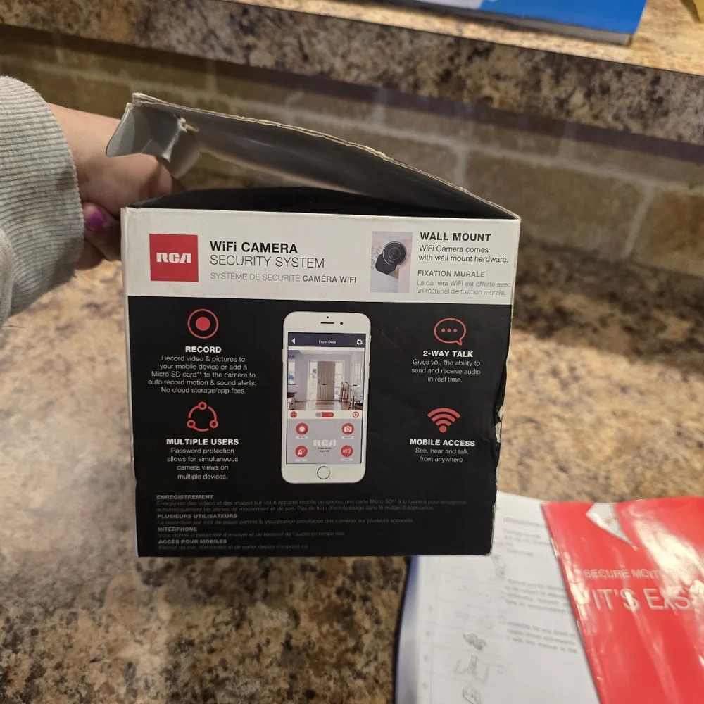Home Security WiFi Camera Good Condition