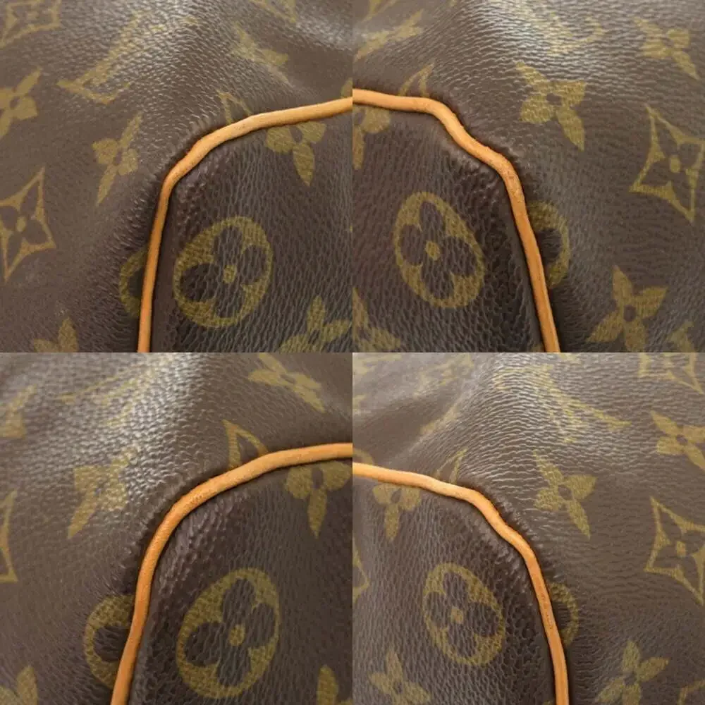 LOUIS VUITTON Brown Monogram Keepall 45 Boston Bag