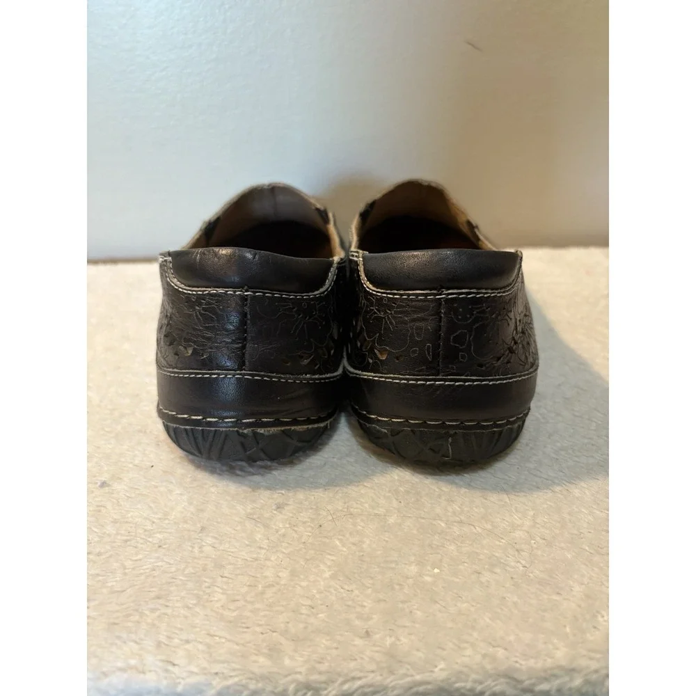 L'Artiste Spring Step -‎ Libora-B Women's Size 37 (6.5) Black Leather EUC