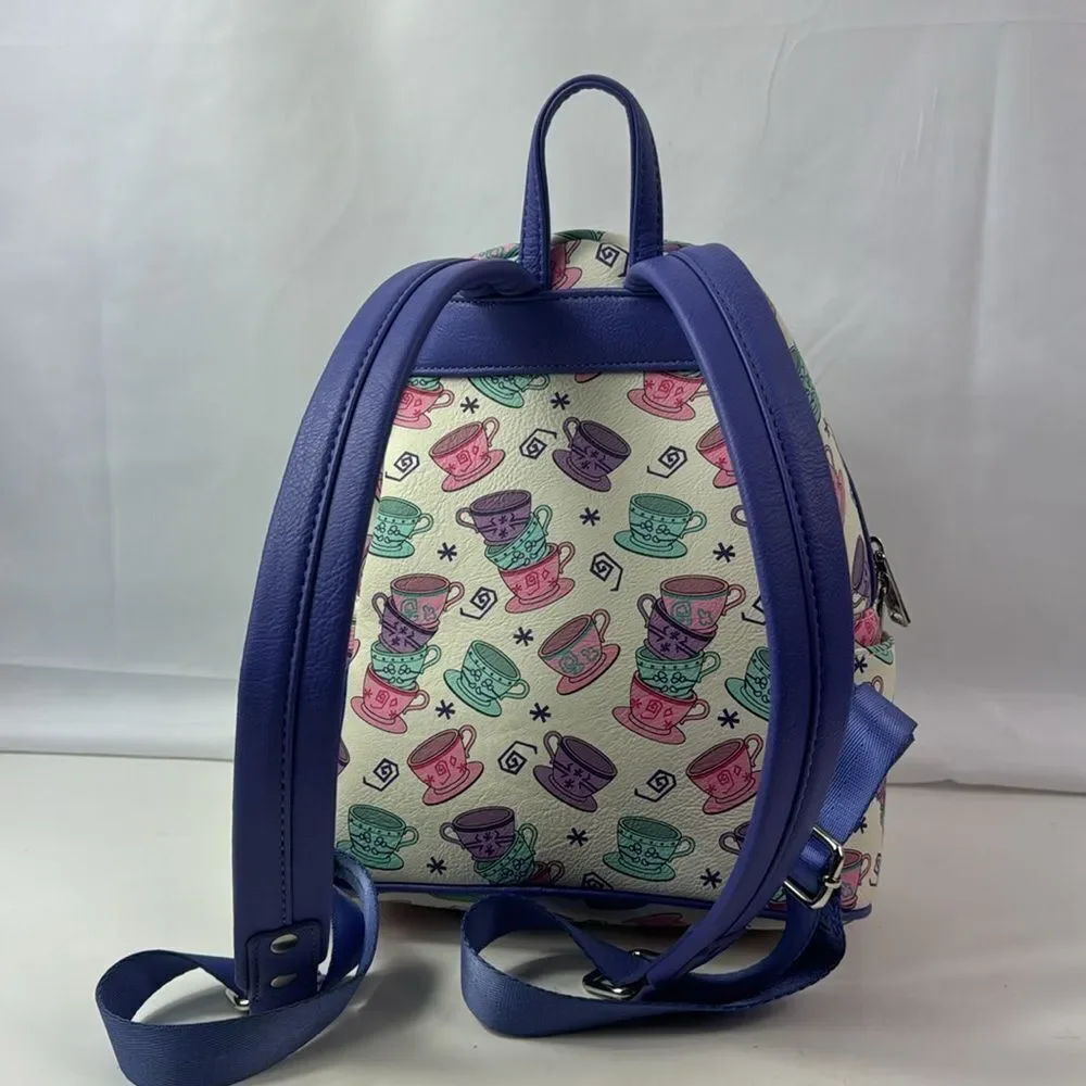 Disney Parks Loungefly Mad Tea Party Mini Backpack Alice In Wonderland Tea Cups
