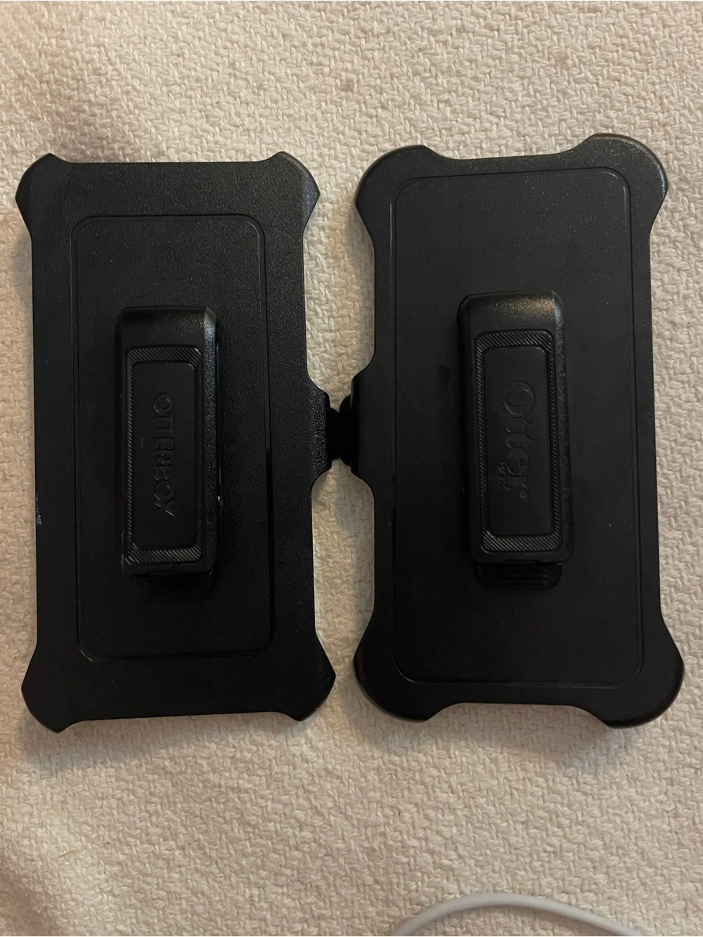 OtterBox Black Belt-Clip Holster Case Bundle - fits IPhone 12 Pro Max