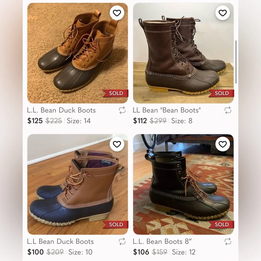 L.L. Bean discount out🎉