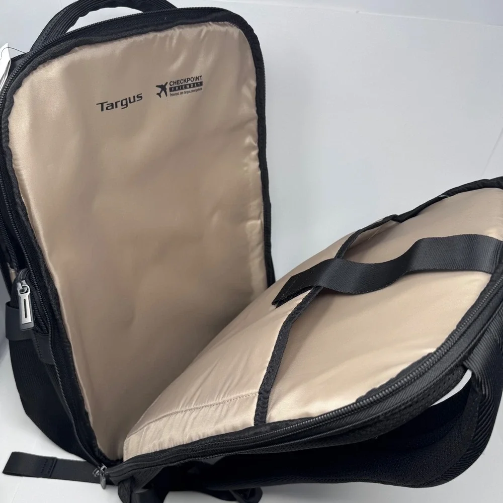 Targus Mobile Elite Checkpoint-Friendly Laptop Backpack Black 15-16in TBB617GL