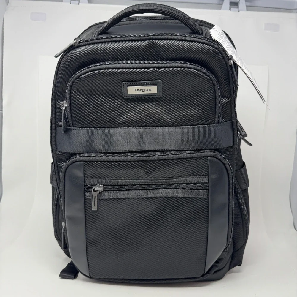 Targus Mobile Elite Checkpoint-Friendly Laptop Backpack Black 15-16in TBB617GL