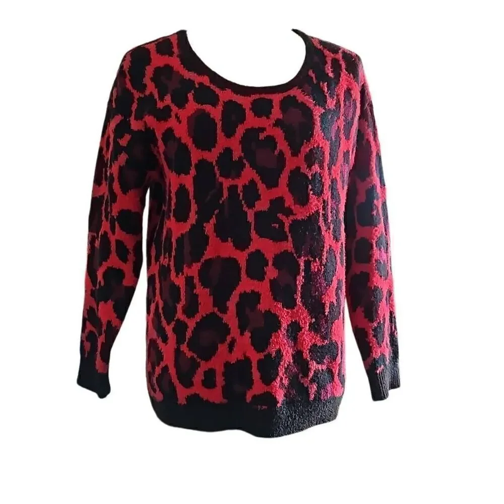 Apt. 9 Leopard Print Sweater, Black Friday Deal