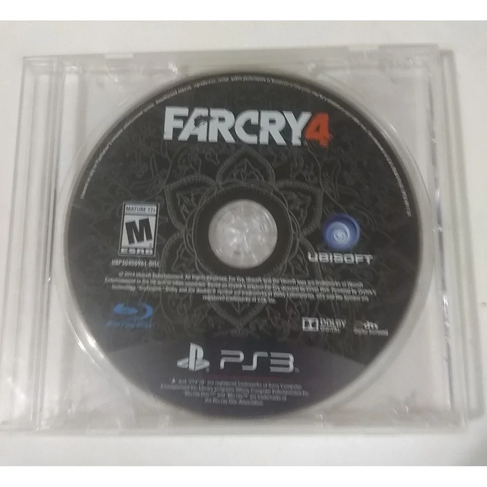 FAR CRY 4 PlayStation 3 PS3 DISC ONLY In‎ Clear Case