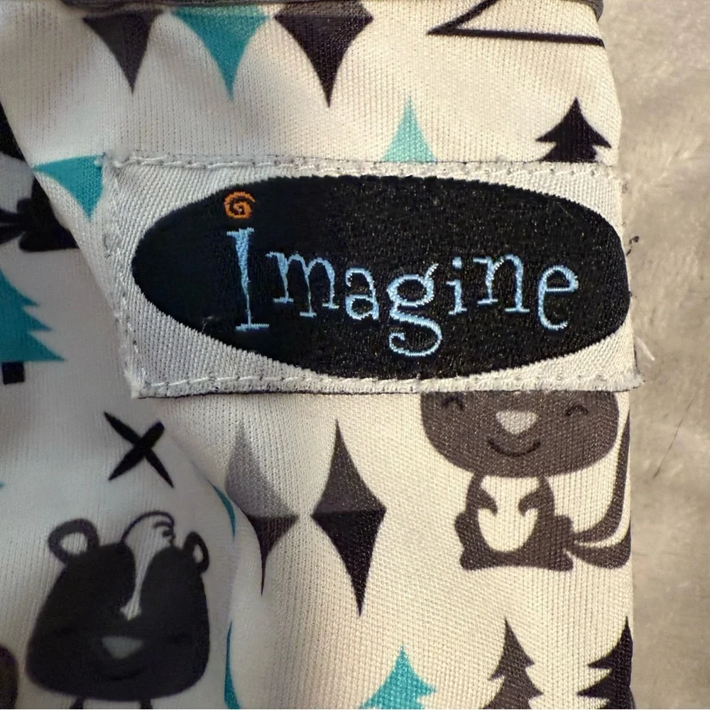 Imagine One-Size Diaper‎ Cover 8-35+ Lbs Lil Stinker Skunk Print