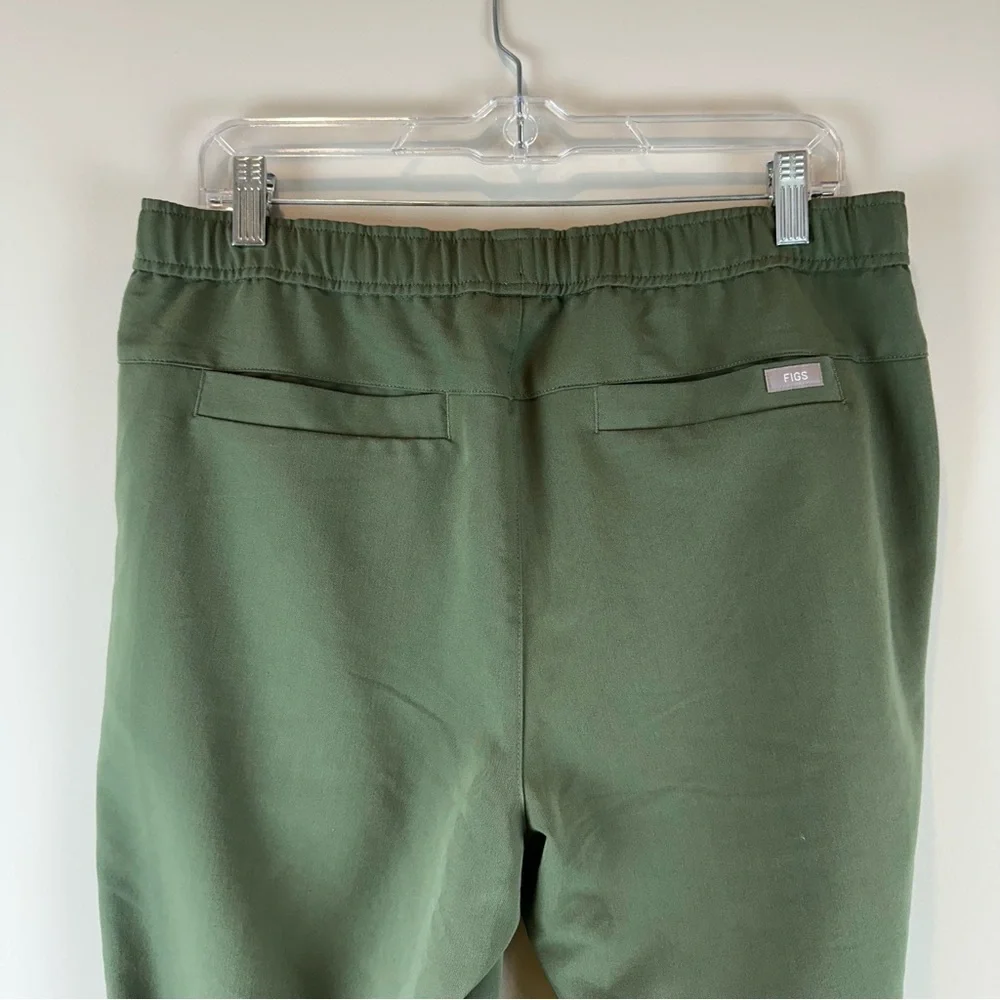 Figs drawstring preowned waist