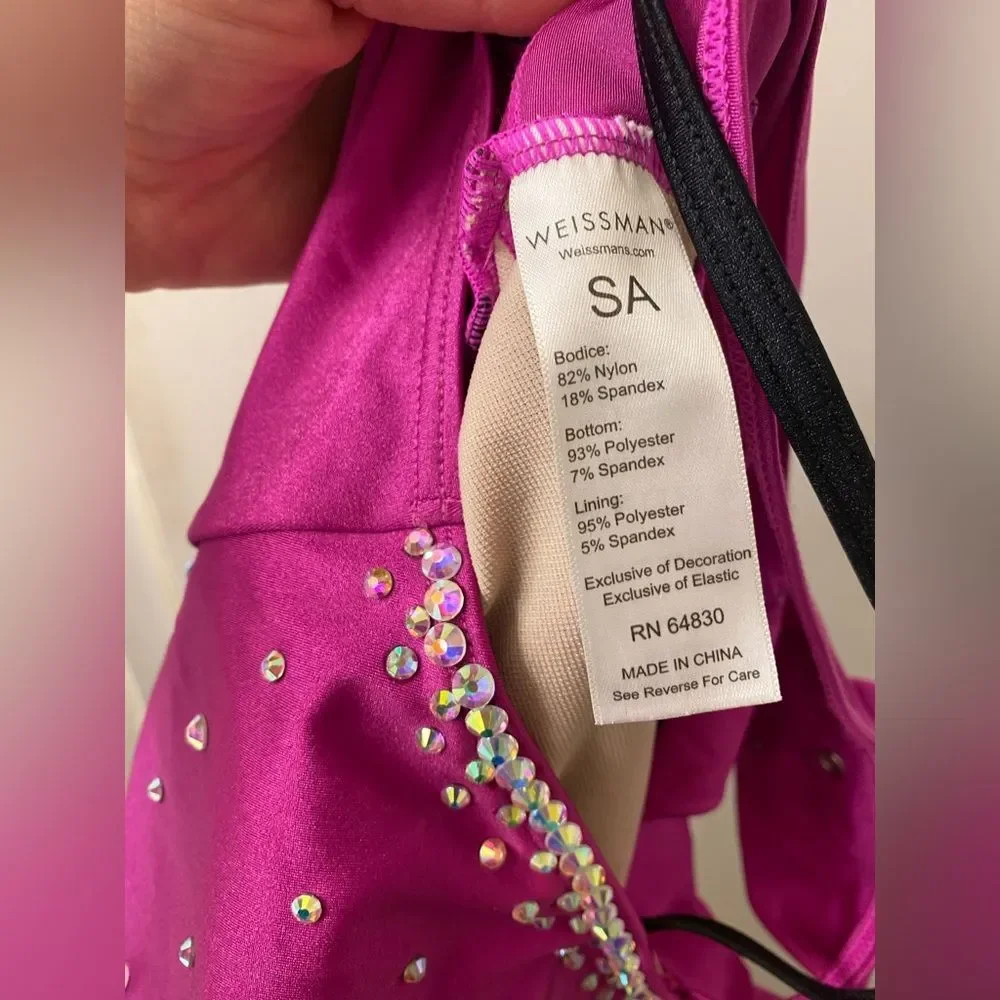 Weissman dance costume unitard