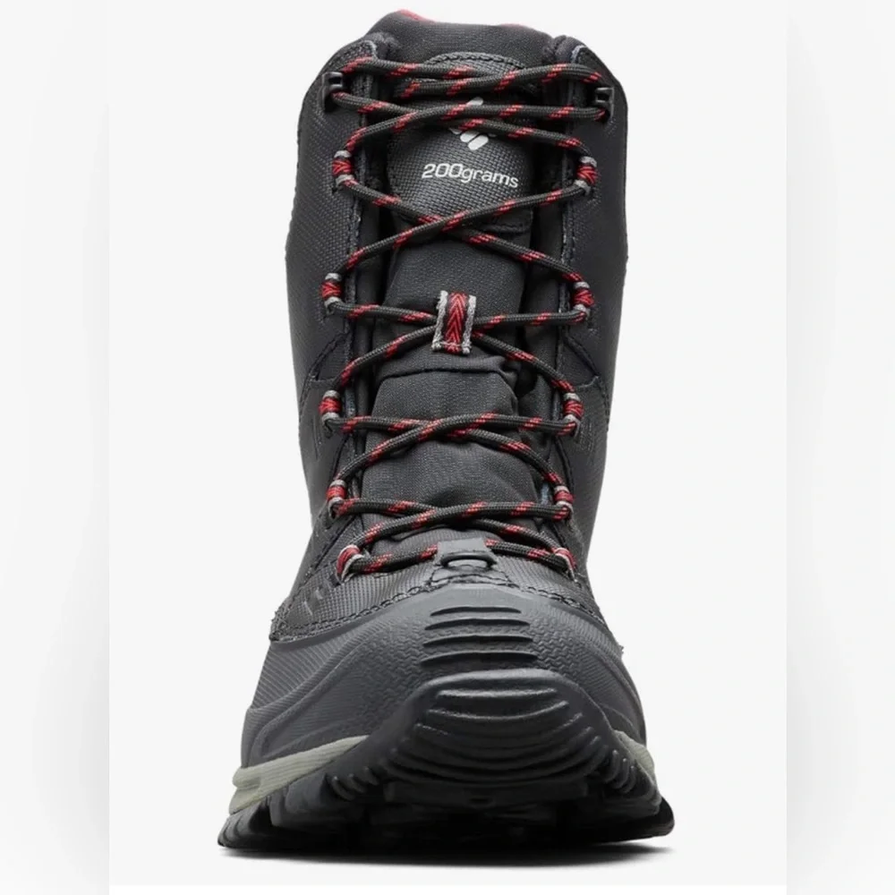 Columbia Bugaboot III Men's Black and Red Snow Boots