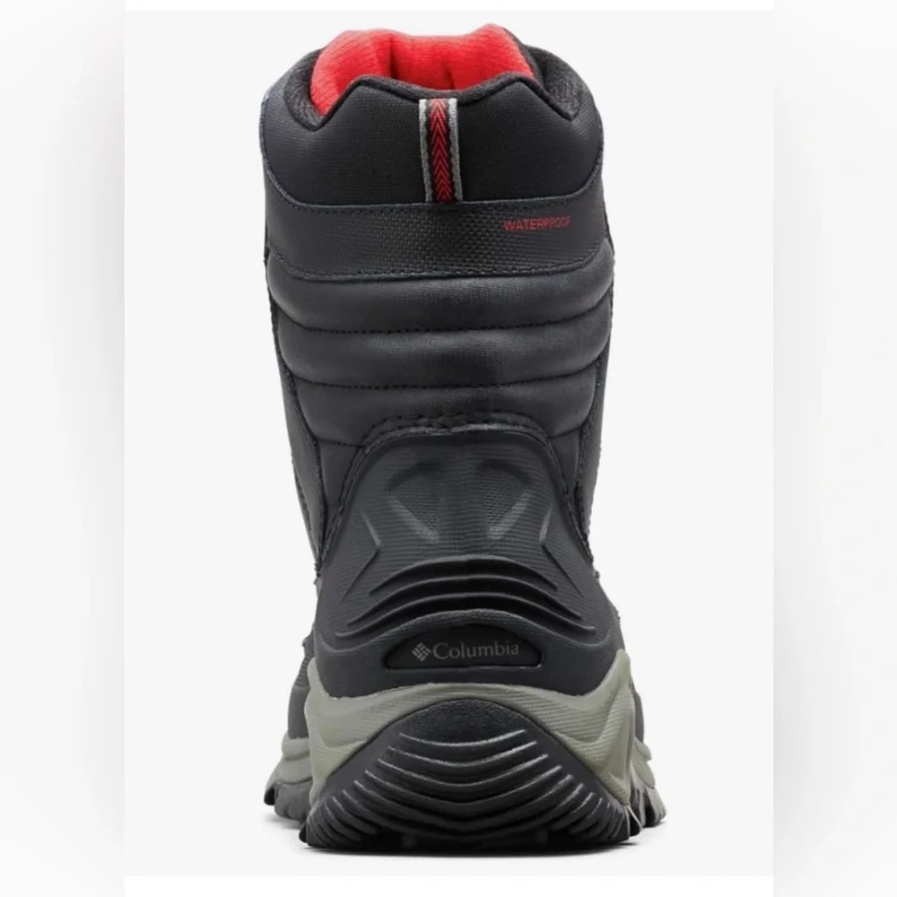 Columbia Bugaboot III Men's Black and Red Snow Boots