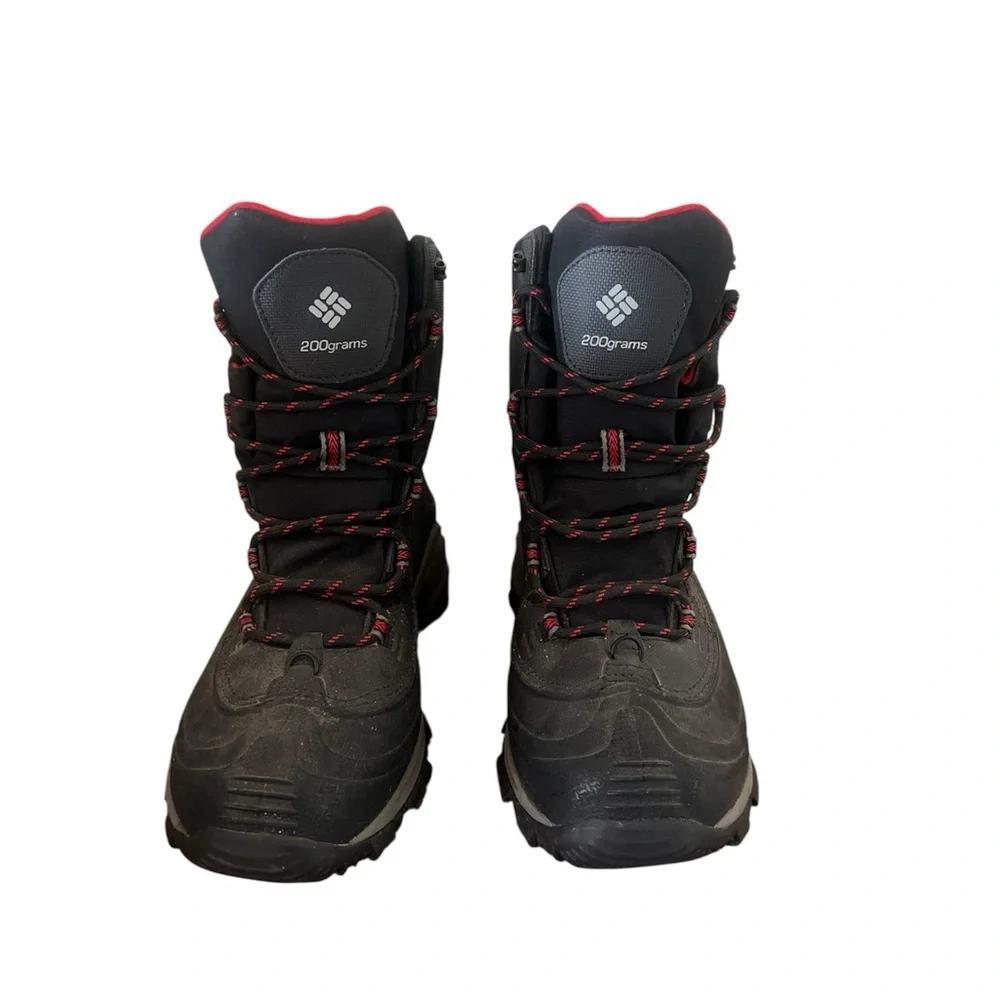 Columbia Bugaboot III Men's Black and Red Snow Boots